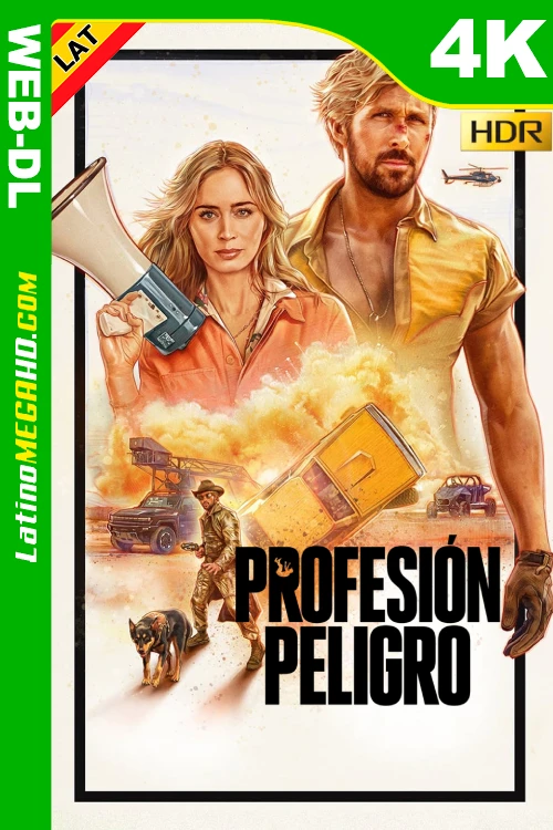Profesión peligro (2024) EXTENDED CUT Latino UltraHD HEVC HDR10+ WEB-DL 2160P
