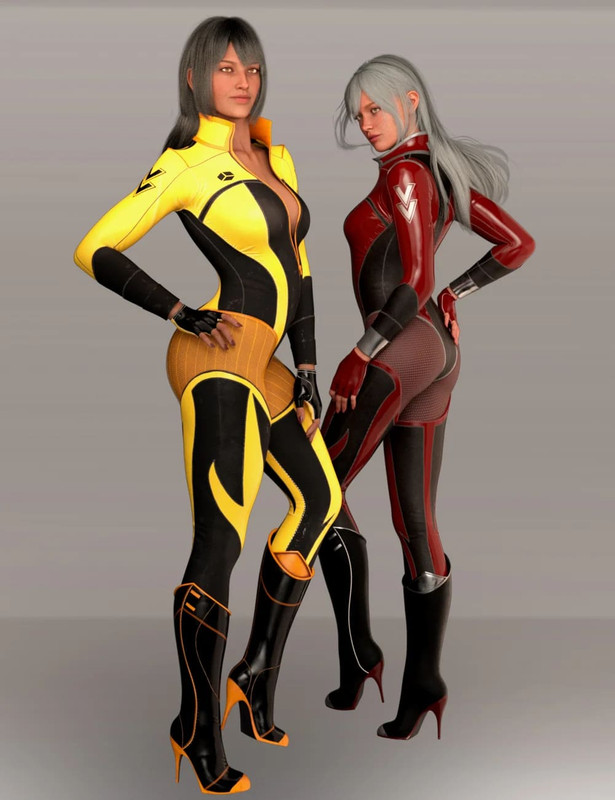 ZK Higia Sci-Fi Outfit Textures