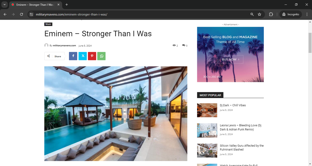 Eminem – Stronger Than I Was _ Military Mavens - Google Chrome 6_6_2024 8_17_00 PM
