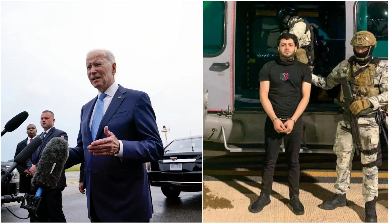 Joe Biden agradece a López Obrador por la detención de 'El Nini' en Sinaloa