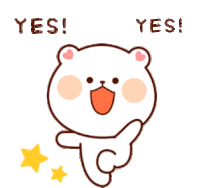 Cute animated illustration