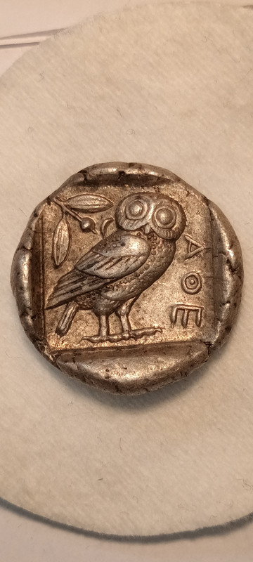 Tetradracma ática, período transicional 20230513-123834