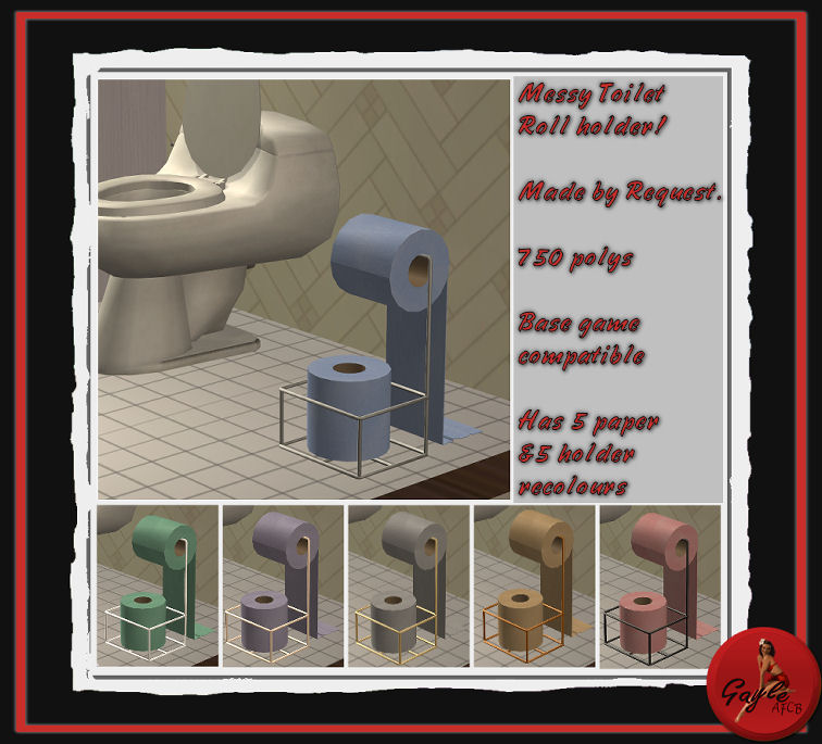 messy toilet roll holder preview