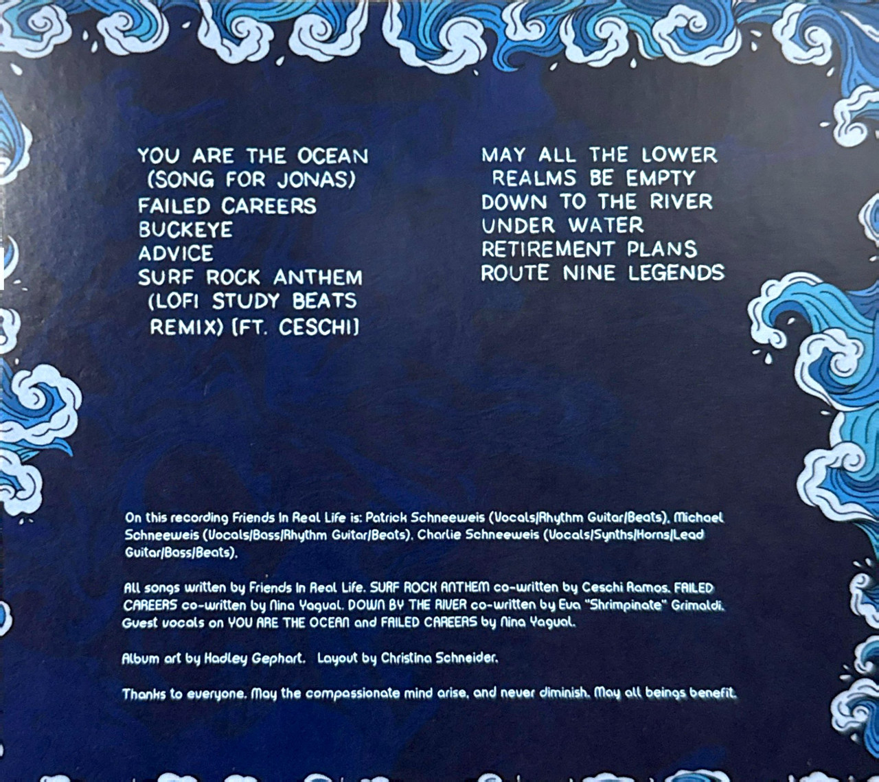 Friends In Real Life [Self-titled] by Friends In Real Life - Back