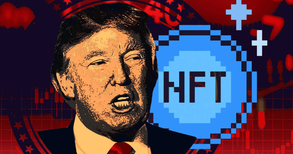 card image Краткий обзор ситуации рынка NFT. Дональд Трамп запустил в сети Биткойна новую коллекцию невзаимозаменяемых токенов
