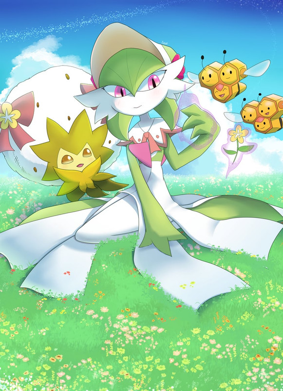 gardevoir-eldegoss-combee-gardevoir-and-