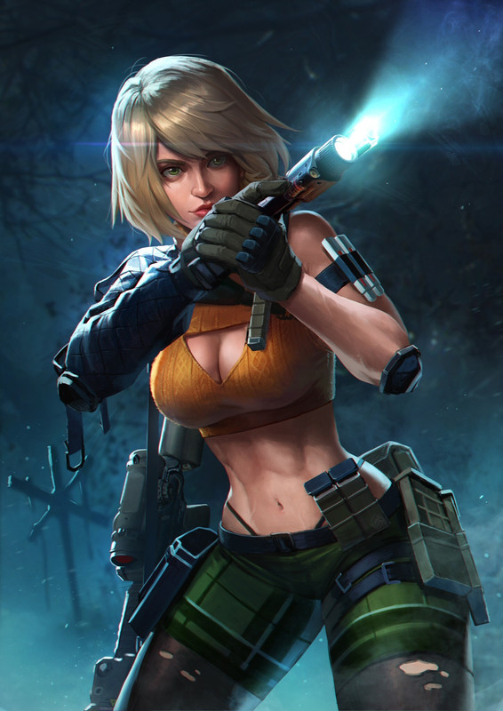 Kuruka-art-ashley-resident-evil-4-remake
