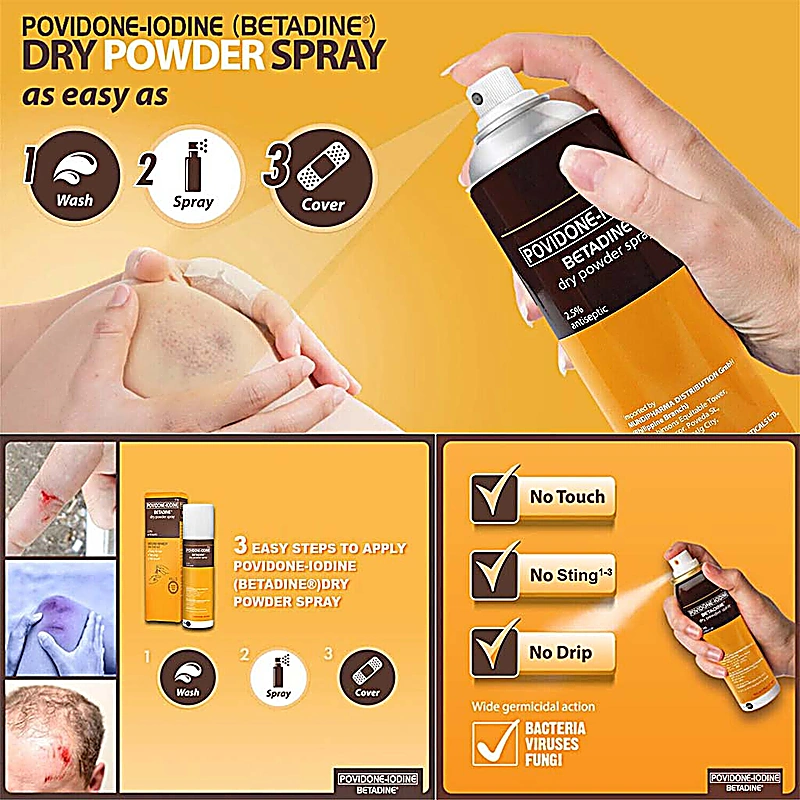 BETADINE DRY POWDER SPRAY