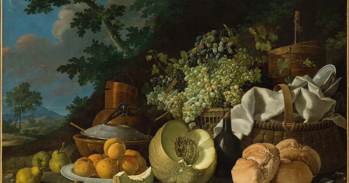 La Merienda, Luis Meléndez