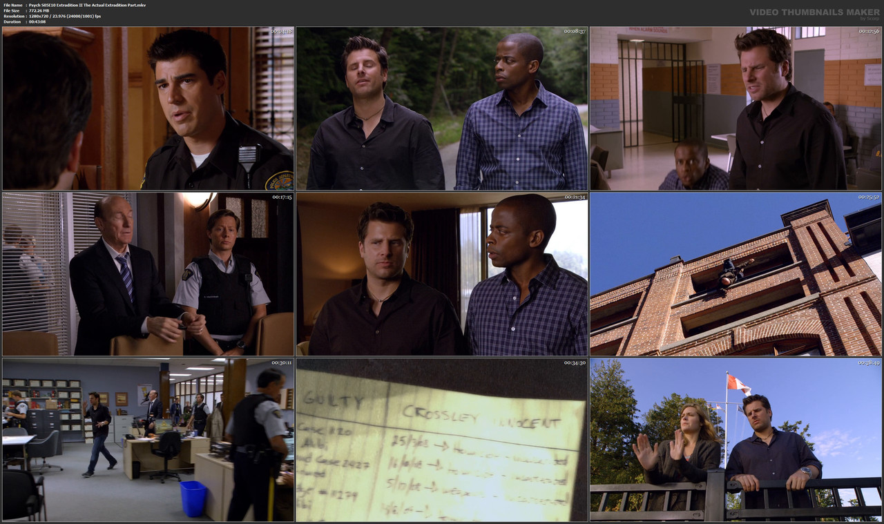 Psych S05E10 Extradition II The Actual Extradition Part.mkv