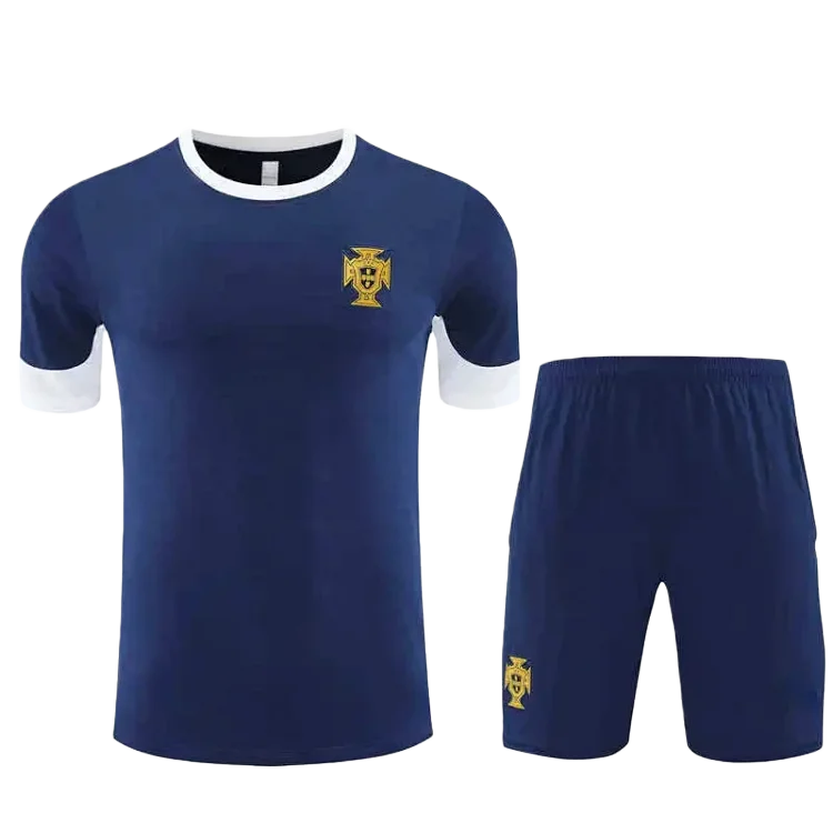 2526 season Portugal Training clothes suit Short sleeve Fan version