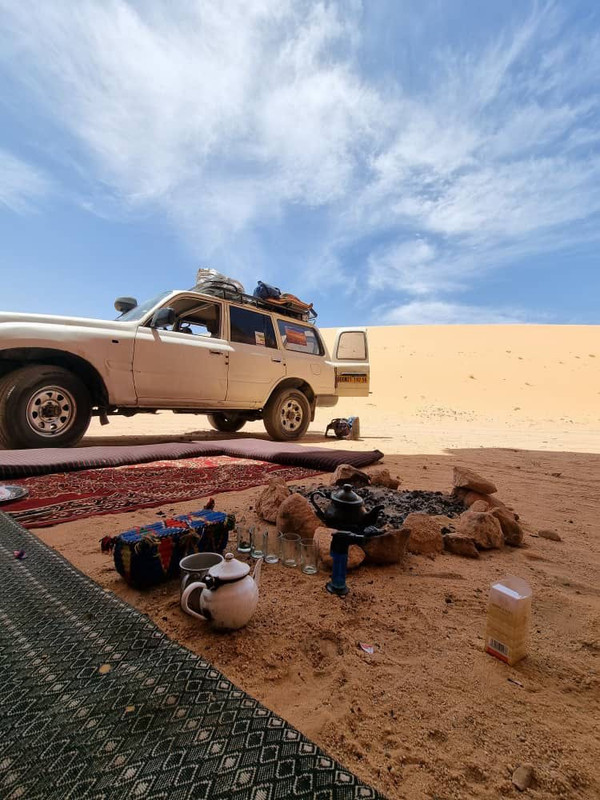 Paysage rocheux Sahara
