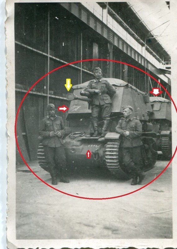 FOTO WW II Deutscher Panzerjäger