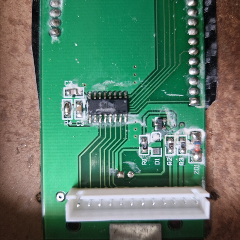 carte électronique panneau de commandes tactiles - Focus 1