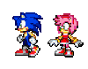 sonic and amy