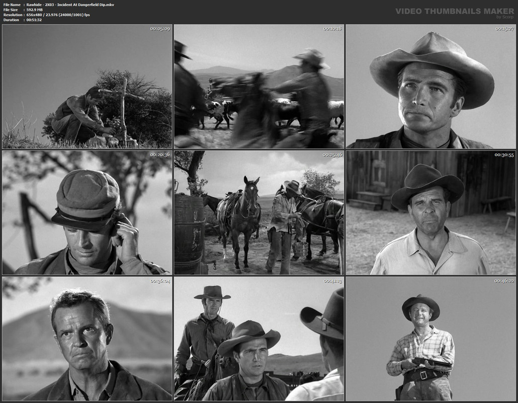 Rawhide - 2X03 - Incident At Dangerfield Dip.mkv