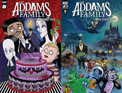 The Addams Family - Charlatan's Web #1-2 (2023-2024) Complete