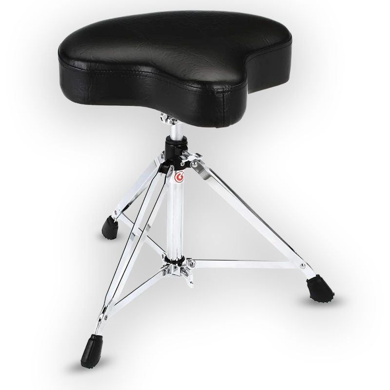 GIBRALTAR 6608 Drum Throne | 15-Inch Adjustable Seat | Black