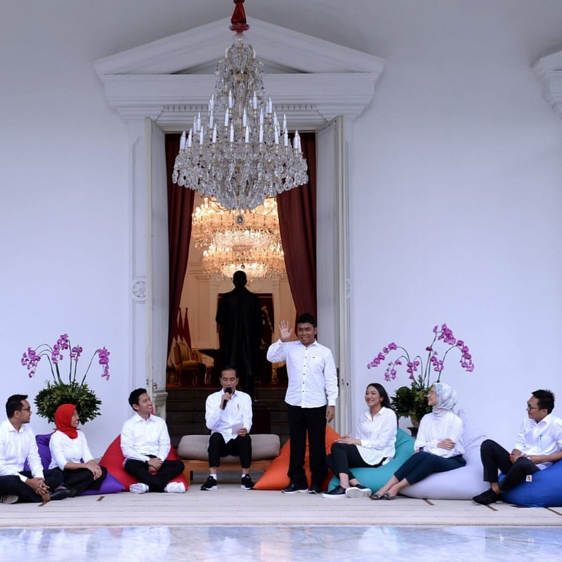 Gracia Billy Mambrasar jadi staf khusus Presiden Joko Widodo