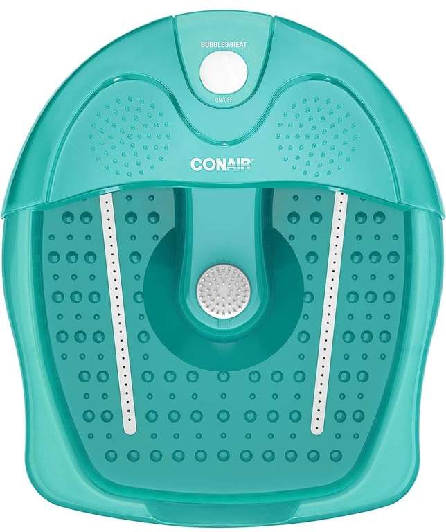 Amazon - Masaje para Pies con Burbujas - Conaire Spa (turquesa) 
