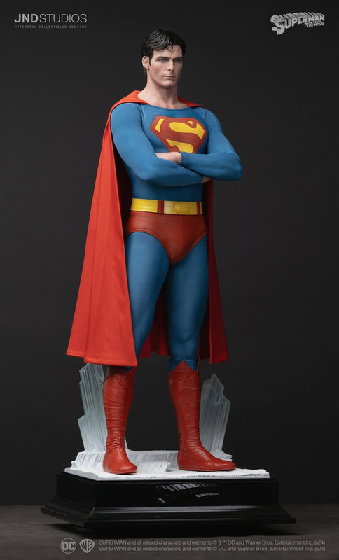 JND Studios : Superman The Movie - Superman (1978) 1/3 Scale Statue  6