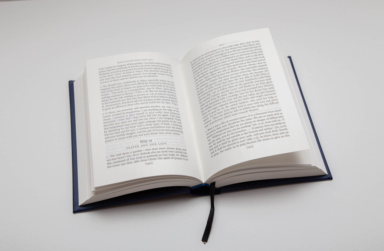 Open sewn hardcover edition with ribbon marker