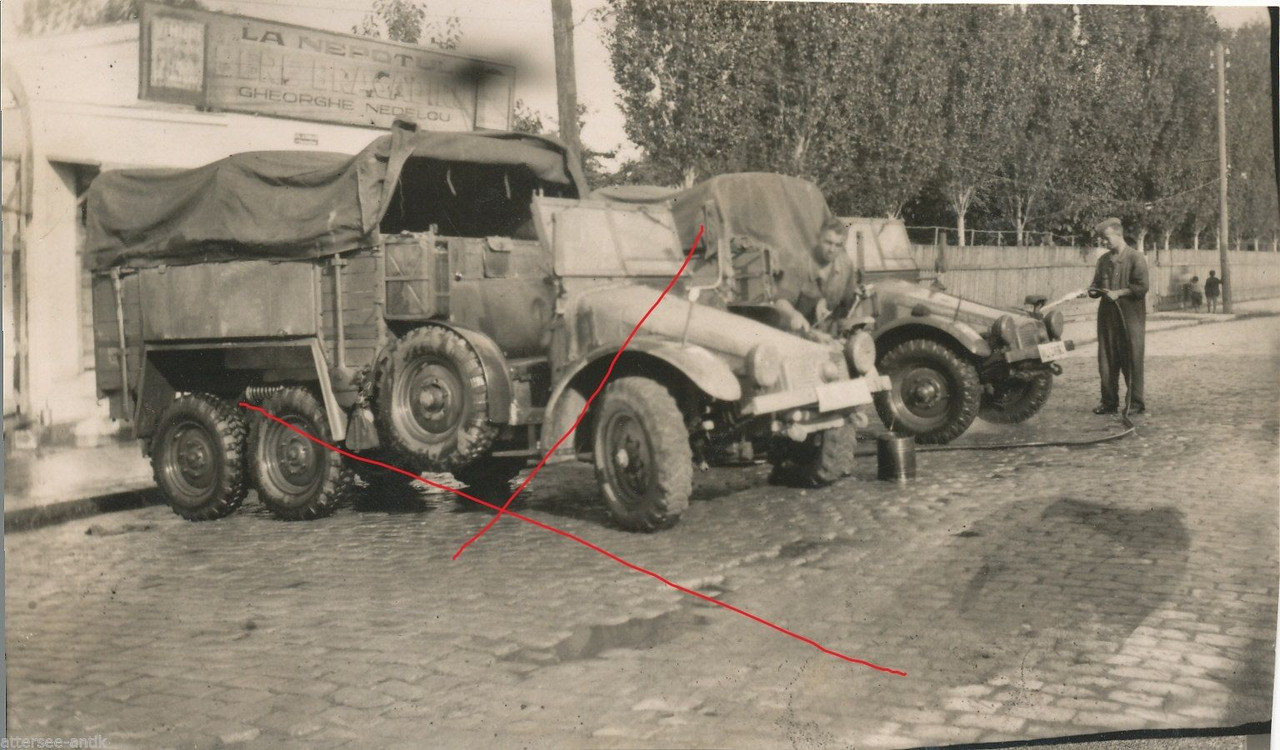 Foto Krupp Protze L2 H43 in Rumänien Lastwagen L