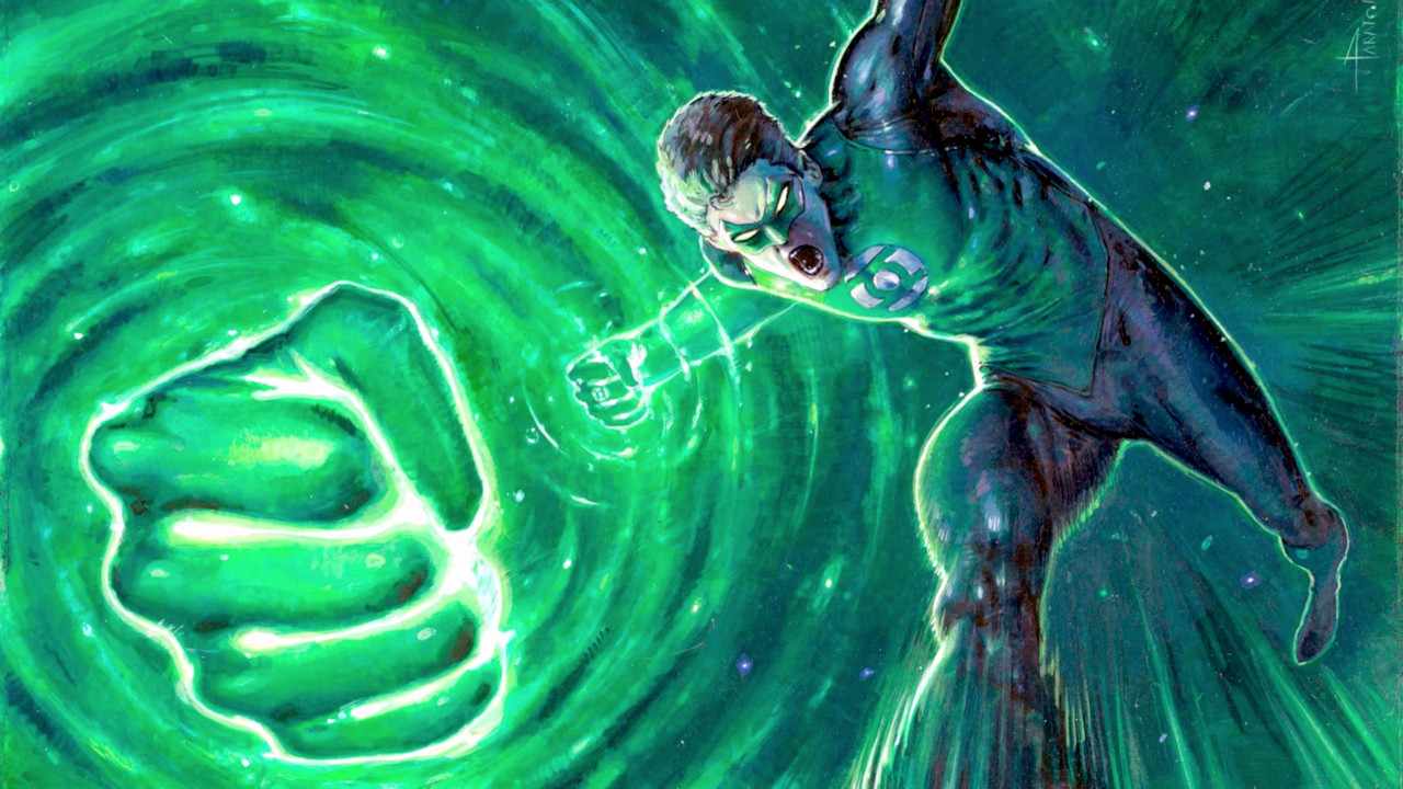 Green Lantern Vol 7 28 Textless Paratore Variant