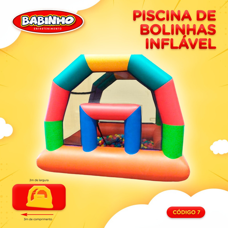 Piscina de Bolinhas Inflável - Foto 1