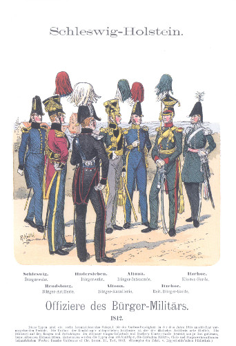 The Army of Schleswig-Holstein, 1851 Schleswig-Holstein-1842