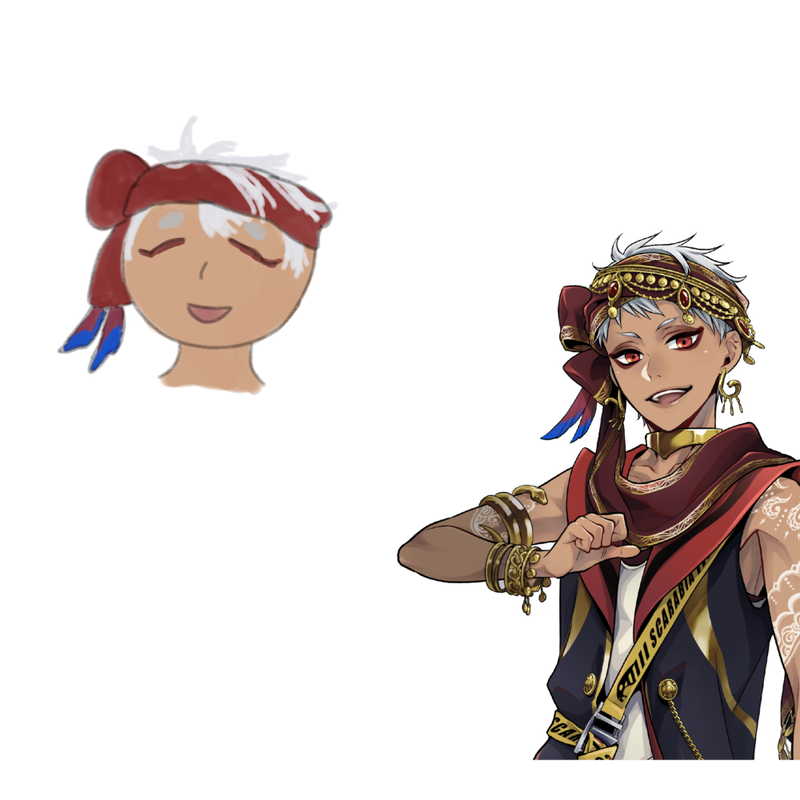 kalim al-asim twst doodle + reference