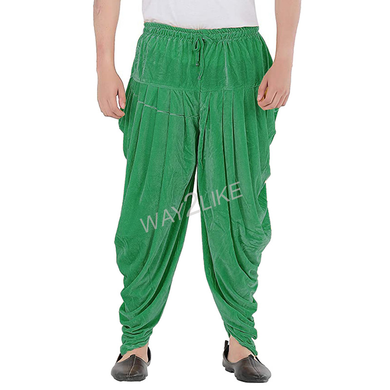Men Patiyala Salwar Pants Velvet 