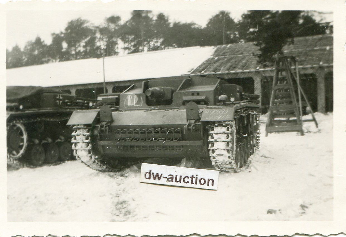 Sturmgeschütz mit Kennung