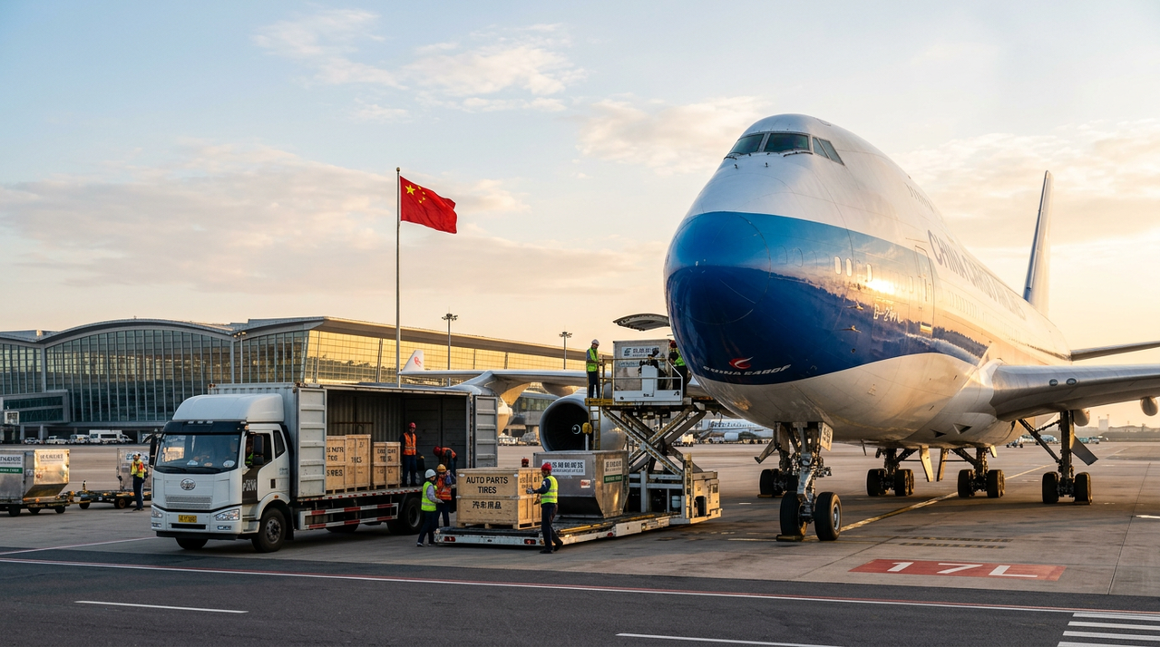 Авиаперевозка автотоваров из Китая
