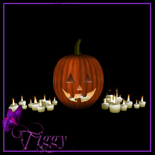 Pumpkin-With-Candles