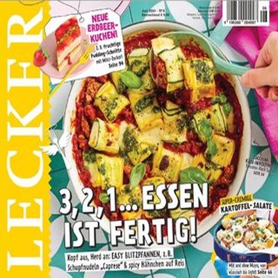 Lecker Kochmagazin Juni No 06 2024