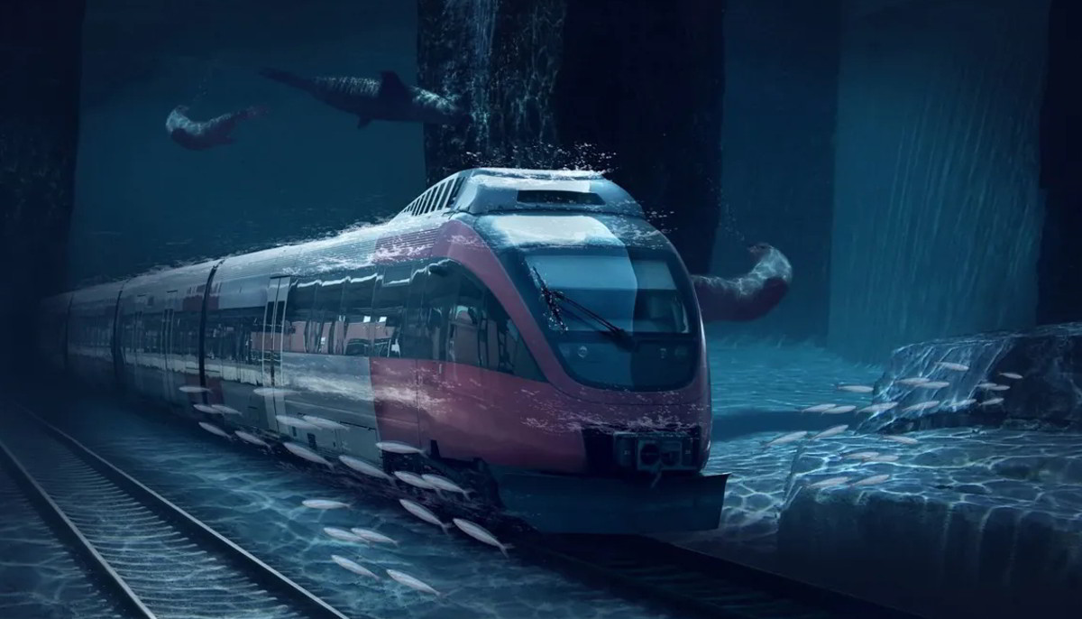 Imponente Treno Sottomarino attraverserà l'Oceano dalla Cina agli Stati Uniti