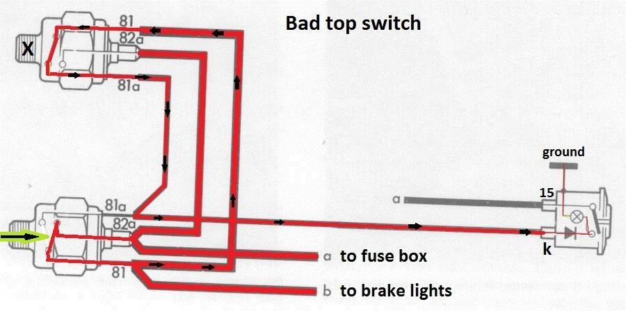 Brake Warning Switch Schem-3