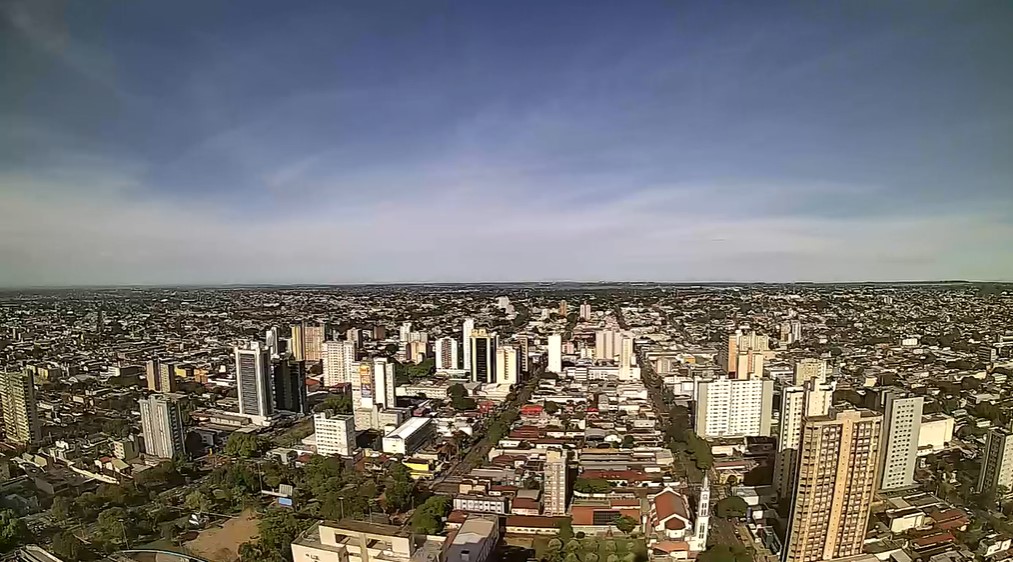 Campo Grande nesta manhã de sexta-feira