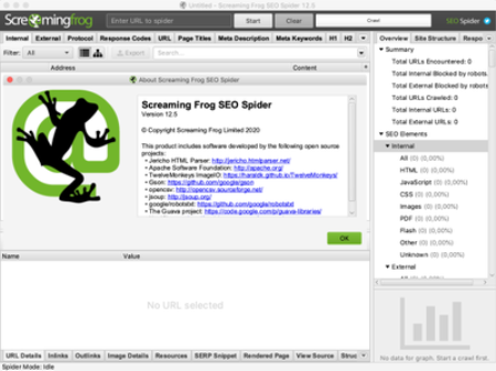 Screaming Frog SEO Spider 16.6 macOS