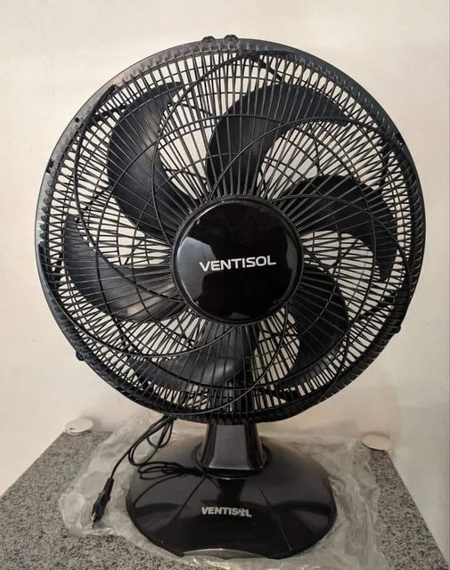 Ventilador de Mesa Ventisol Turbo Economy 40cm – 3 Velocidades