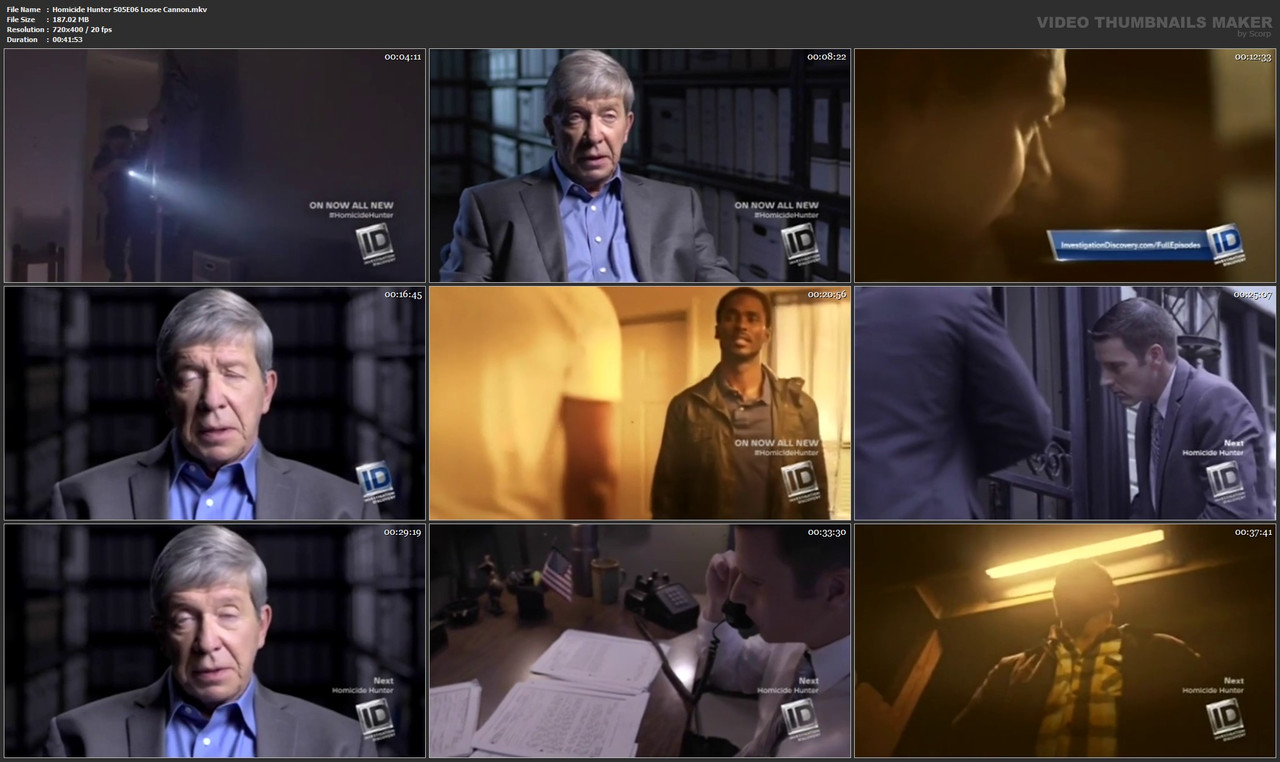Homicide Hunter S05E06 Loose Cannon.mkv