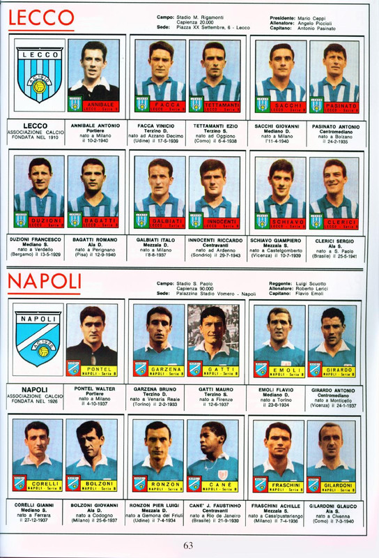 calciatori1963 64 album Collezionismo Album e Figurine