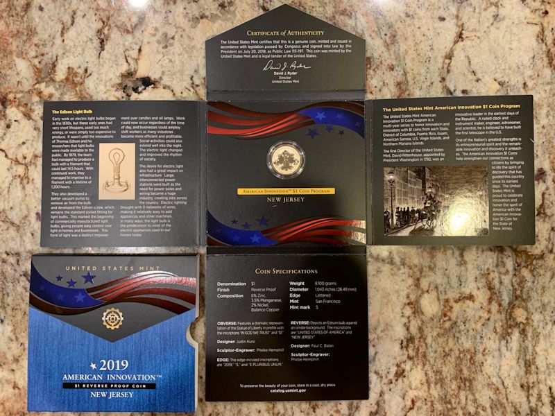 American-Innovation-2019-$1-Reverse-Proof-Coin---Delaware