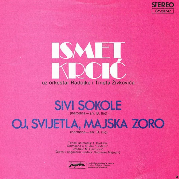 Ismet Krcic - 1980 - Sivi sokole - zadnja