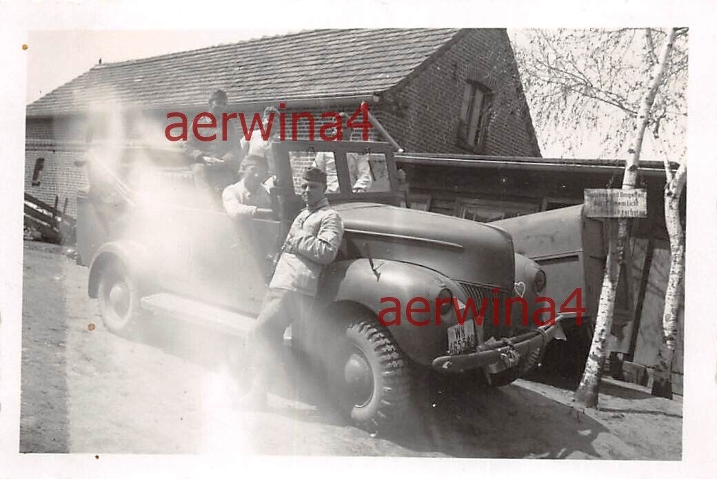 Belgischer Beute Kübelwagen Ford V8 01C Marmon - Herrington