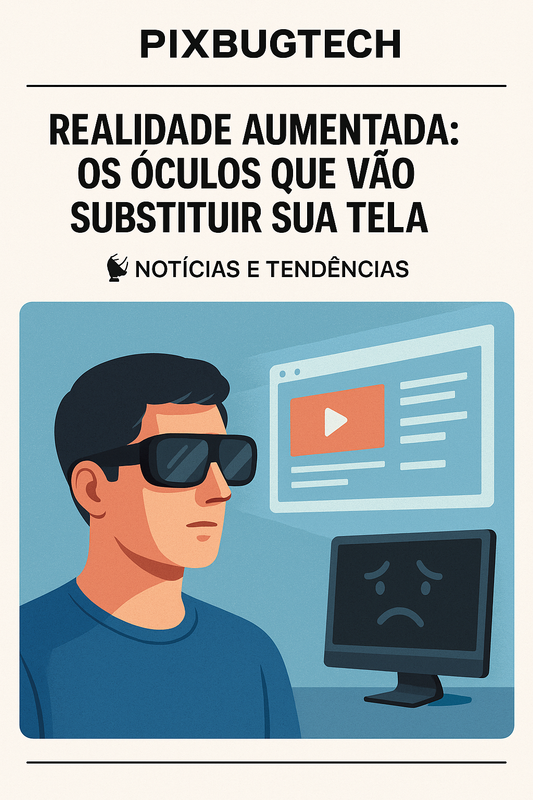 Realidade Aumentada: Os Óculos que Vão Substituir Sua Tela