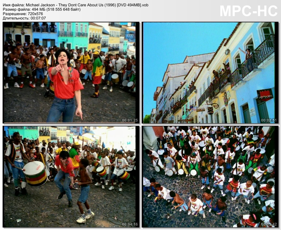 Michael Jackson - They Dont Care About Us (1996) [DVD 494MB]