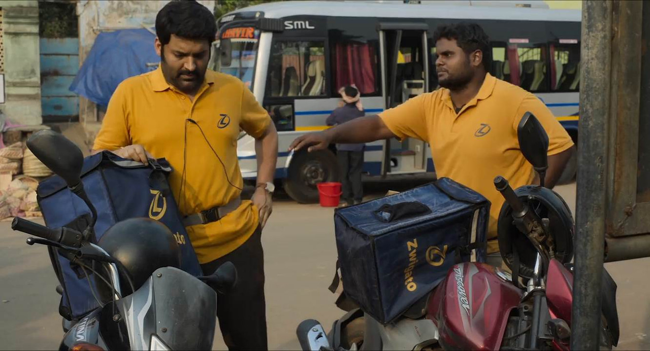 Zwigato 2023 WebRip [Hindi] 480p, 720p ESub Screenshot
