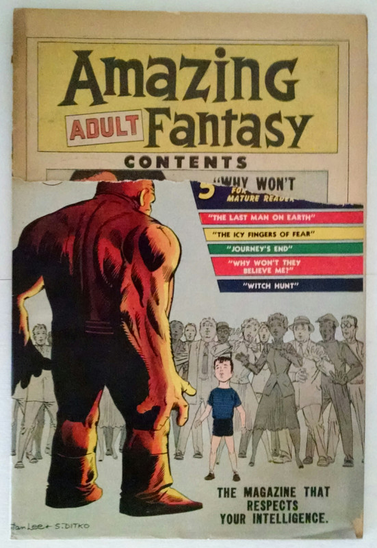 Amazing Adult Fantasy 7  PR 0.5 Remainder Copy